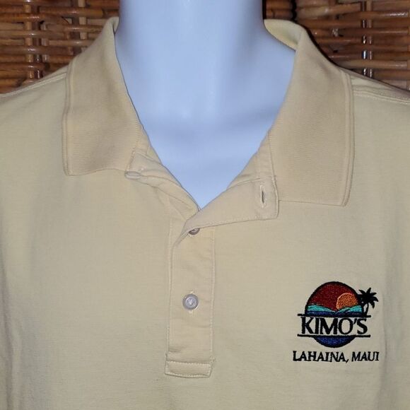 Kimo's Lahaina Maui Polo Staff Shirt L - Picture 3 of 7